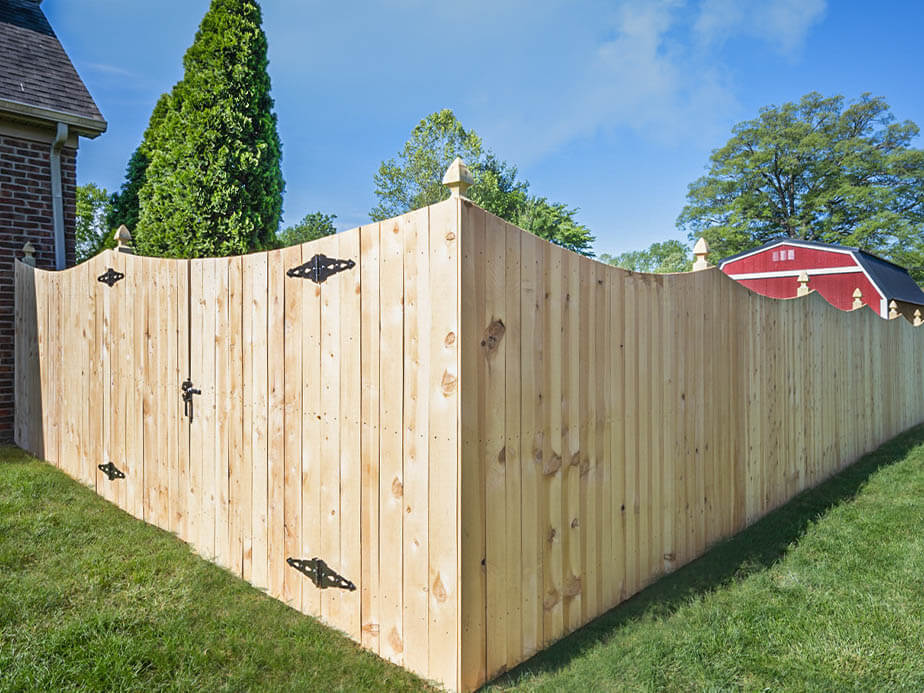 Chelsea Alabama wood privacy fencing