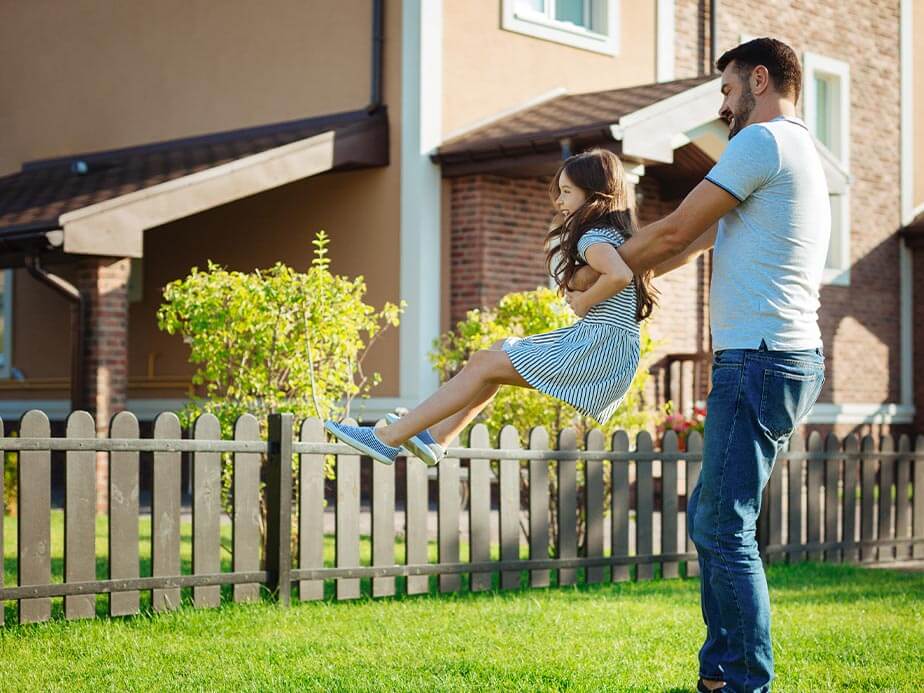 Decorative Fence Example in McCalla Alabama