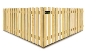 Photo of a wood fence from a Central Alabama Fence company