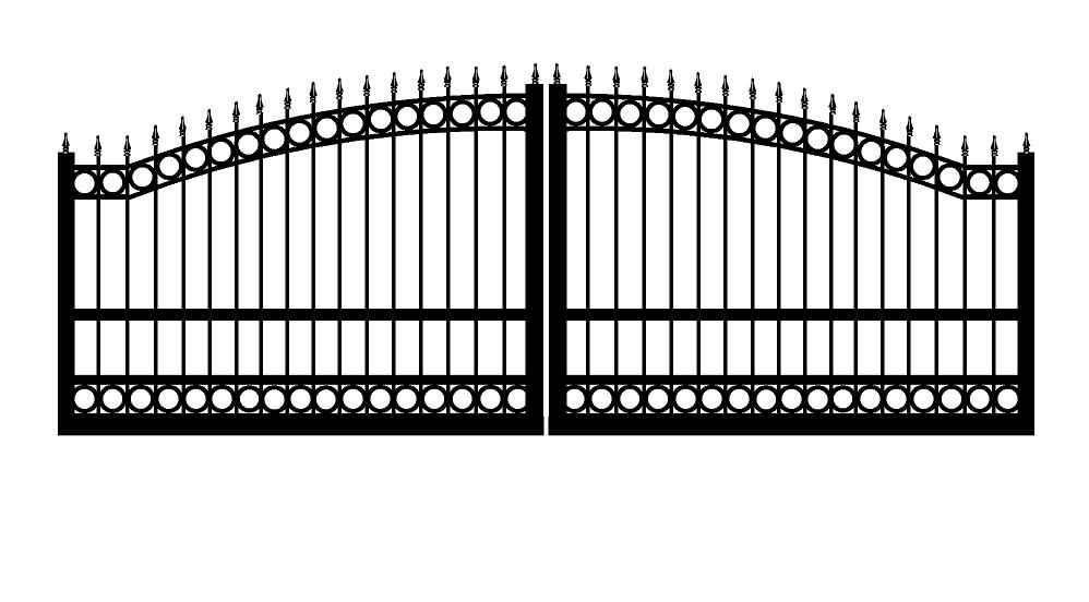 Arched Ornamental Gate in Vestavia AL