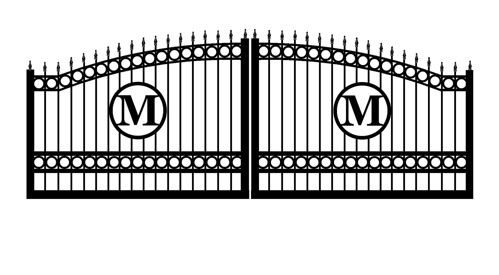 Metal Decorative Gate in Vestavia AL